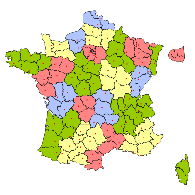 Carte de France